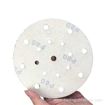 gold alumina sanding discs 150mm for auto mobile